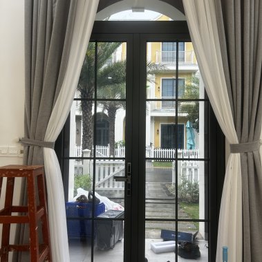 Khóa thông minh cửa nhôm sắt chống nước DEMAX EL588 GS LUX