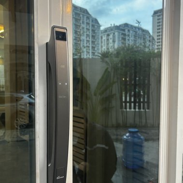 Khóa thông minh nhận diện khuôn mặt cửa nhôm sắt - chống nước DEMAX EL902 GS APP + REMOTE