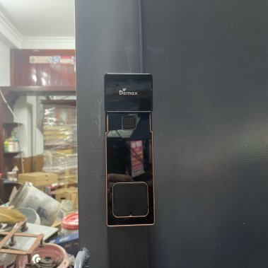 Khoá vân tay cửa cổng chống nước DEMAX SL608 AC APP