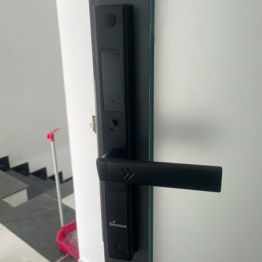 Khóa Thông Minh Cửa Nhôm Demax EL689 BN - Camera Giám Sát, Chống Nước