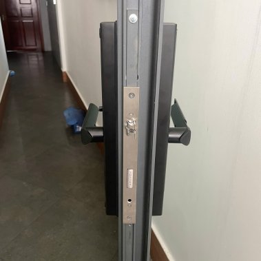 Khóa Thông Minh Cửa Nhôm Demax EL689 BN - Camera Giám Sát, Chống Nước