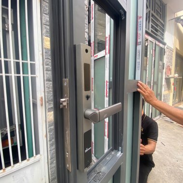 Khóa Thông Minh Cửa Nhôm Demax EL689 GS - Camera Giám Sát, Chống Nước