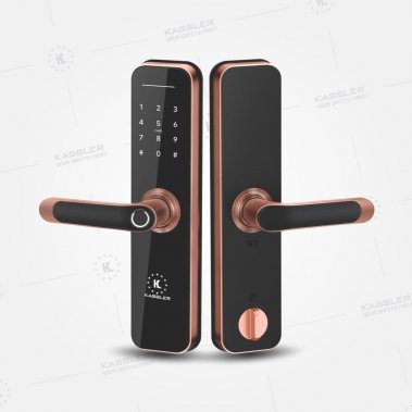 Khóa điện tử Kassler KL- 668 Red/ Green Bronze App TTLock Wifi