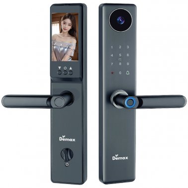 Khóa vân tay thông minh DEMAX EL-C66 GS APP - Camera màn hình chuông