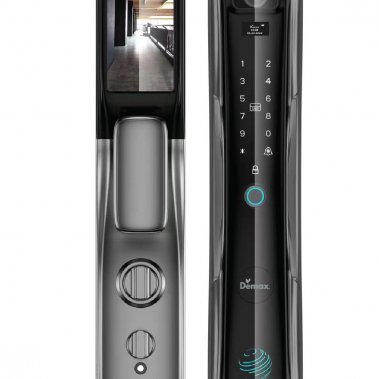 Khóa thông minh nhận diện khuôn mặt Face ID - camera màn hình chuông DEMAX SL918 GS APP 