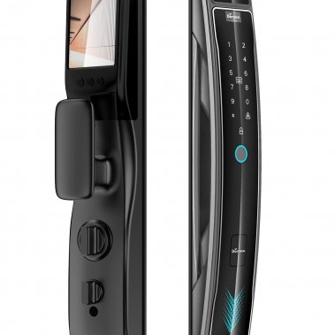 Khóa thông minh nhận diện khuôn mặt Face ID - camera màn hình chuông DEMAX EL918 MG APP 