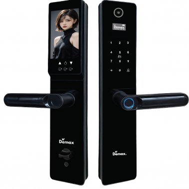 Khóa vân tay thông minh DEMAX SL-C626 BL APP - Camera màn hình chuông