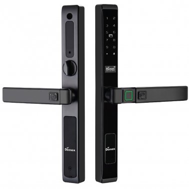 Khóa thông minh cửa nhôm sắt chống nước DEMAX EL588 BL