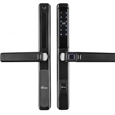 Khóa thông minh cửa nhôm sắt chống nước DEMAX SL501 JP