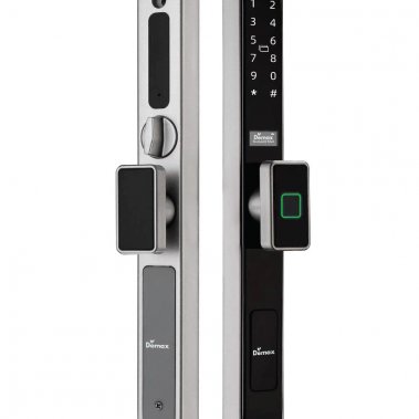 Khóa thông minh cửa nhôm sắt chống nước - tay nắm DEMAX EL588 SD