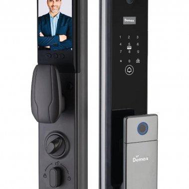 Khóa thông minh nhận diện khuôn mặt Face ID - camera màn hình chuông DEMAX SL916 GS APP