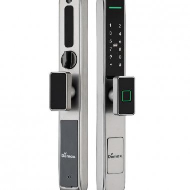 Khóa thông minh cửa nhôm sắt chống nước - tay nắm DEMAX EL506 SD
