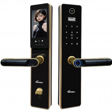 Khóa vân tay thông minh DEMAX SL-C626 CG APP - Camera màn hình chuông