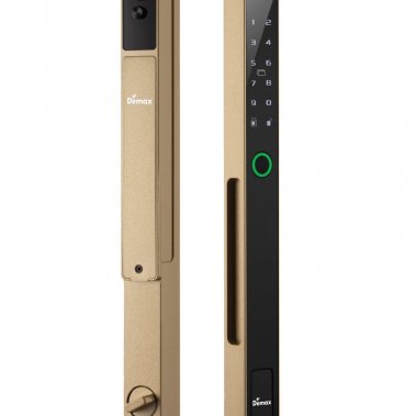 Khóa thông minh tự động cửa nhôm sắt chống nước DEMAX SL808 CG CNC APP + REMOTE