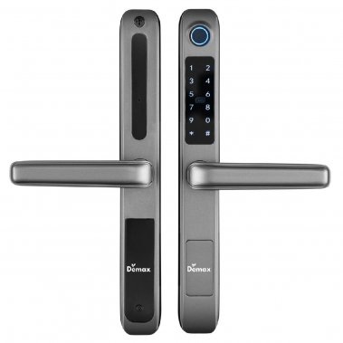 Khóa thông minh cửa nhôm sắt chống nước DEMAX EL101 SV APP WIFI