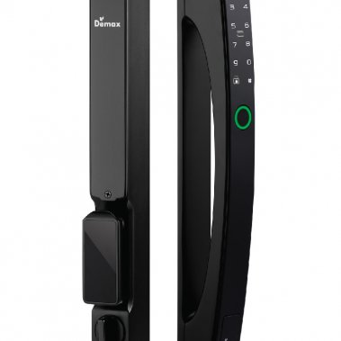 Khóa thông minh tự động cửa nhôm sắt chống nước DEMAX SL802 BL APP/ REMOTE