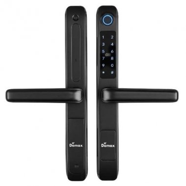 Khóa thông minh cửa nhôm sắt chống nước DEMAX EL101 BL APP WIFI