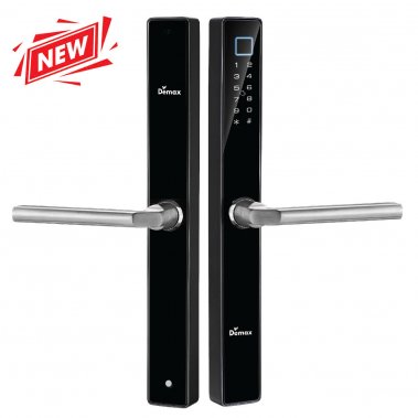 Khóa thông minh cửa nhôm sắt chống nước DEMAX EL-C102 AG APP