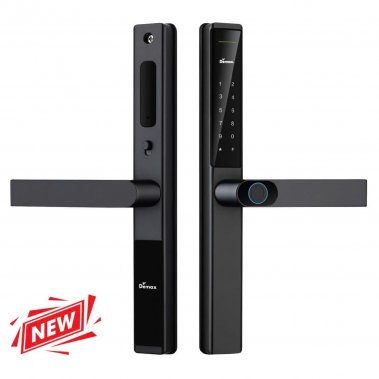 Khóa Thông Minh Cửa Nhôm Demax EL599 LUX AG - Mở Vân Tay, Chống Nước