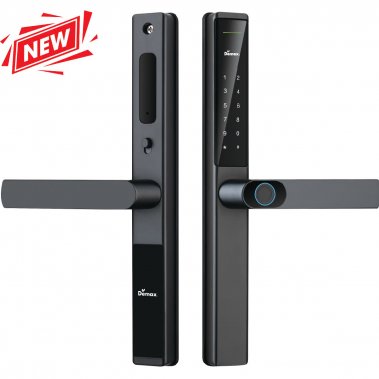 Khóa Thông Minh Cửa Nhôm Demax EL699 LUX AG - Mở Vân Tay, WiFi, Chống Nước