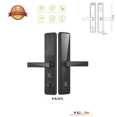 Khóa điện tử Kassler KL- 566 App Black