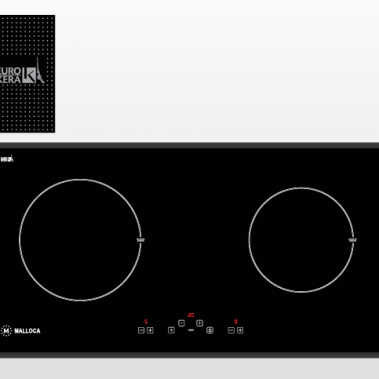 Bếp từ đôi Malloca MH-02I D