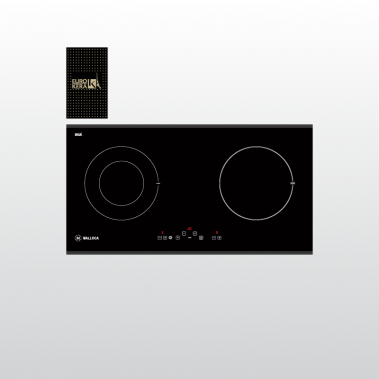 Bếp điện từ kết hợp 1 từ 1 hồng ngoại Malloca MH-02IR LB