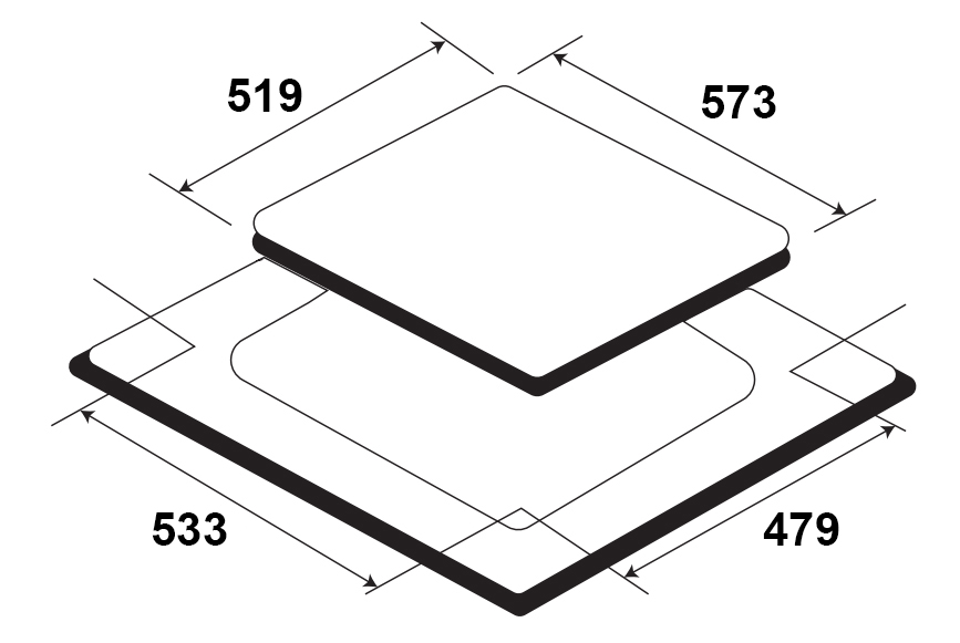 BẾP TỪ ĐA ĐIỂM KAFF KF-HIDE868I