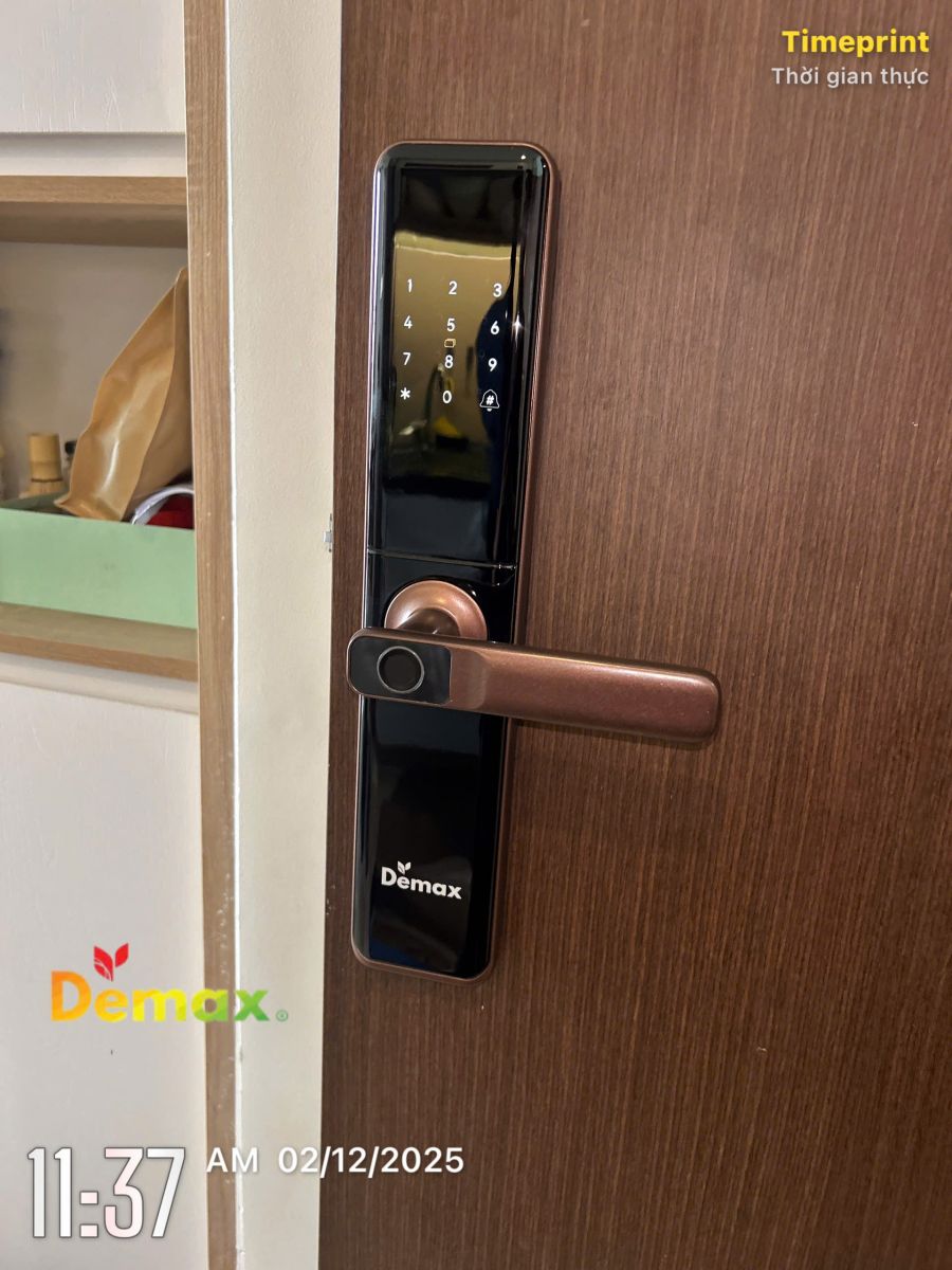 Khóa điện tử thông minh Demax EL-C68 AC App Wifi