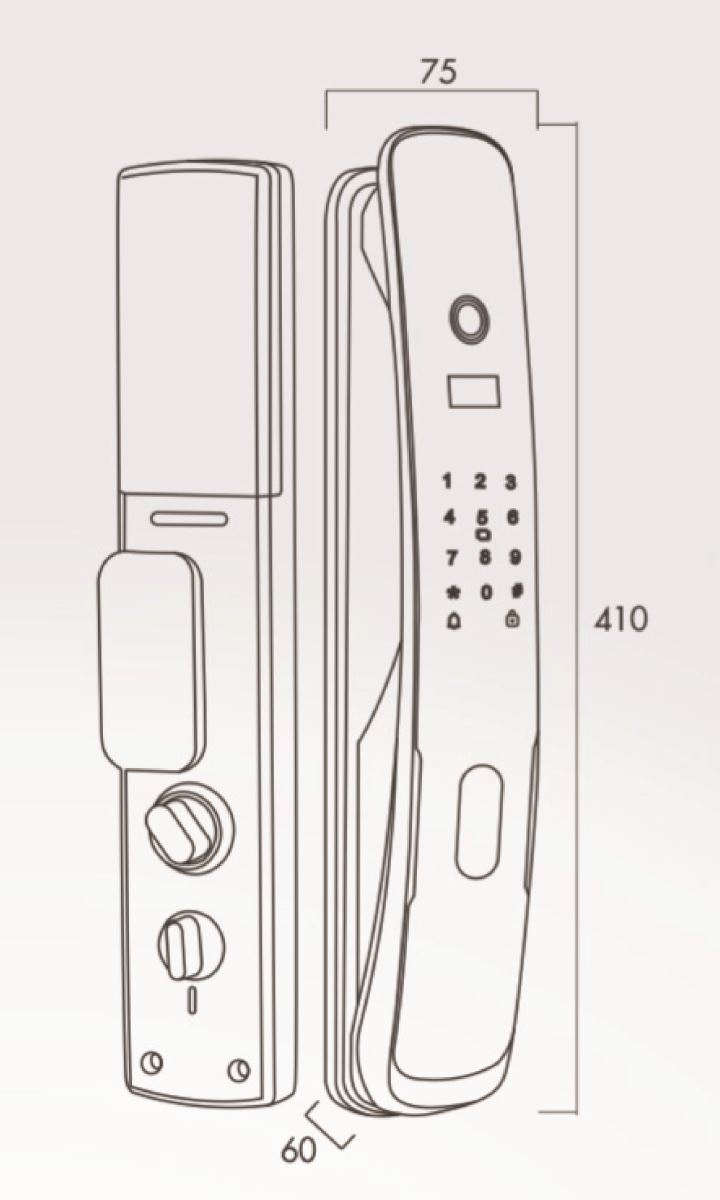 Khóa vân tay Kassler KL-878 APP