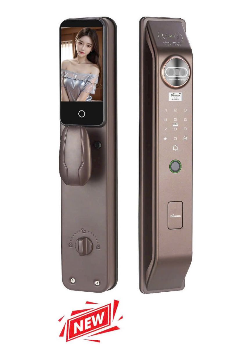 Khóa điện tử thông minh Demax EL912 MB – Công nghệ nhận diện khuôn mặt 3D