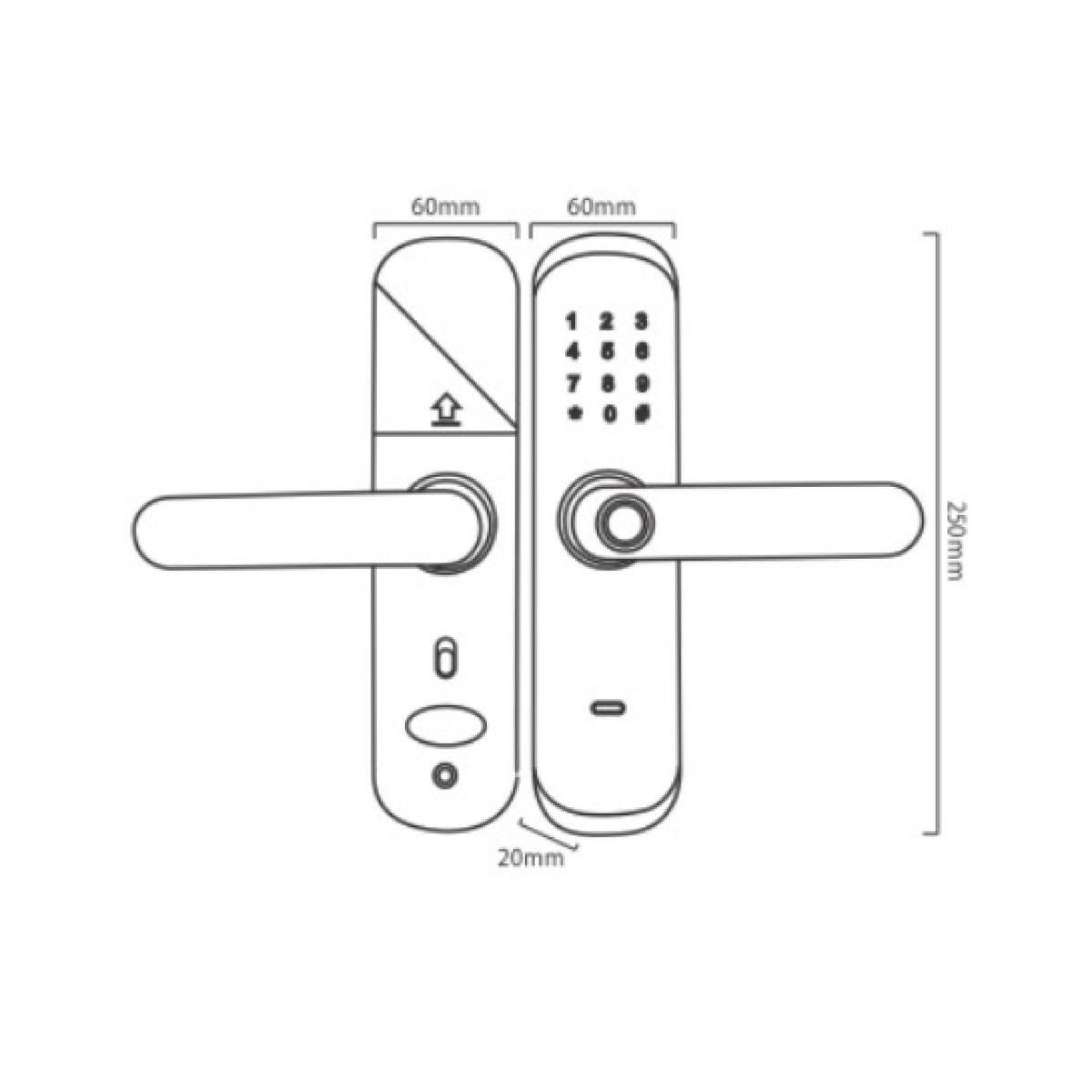 Khóa điện tử Kassler KL- 666 App