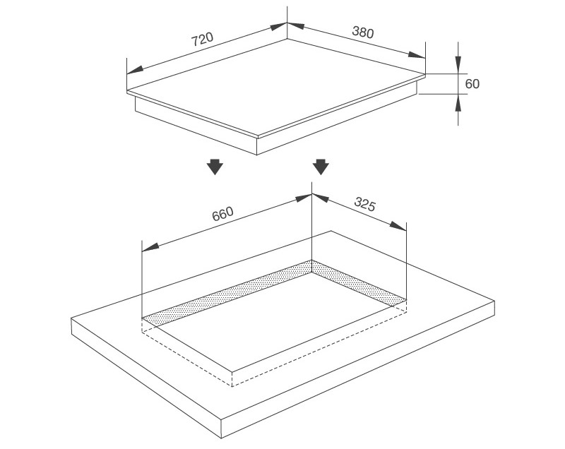 Bếp từ đôi Malloca MH-02I D