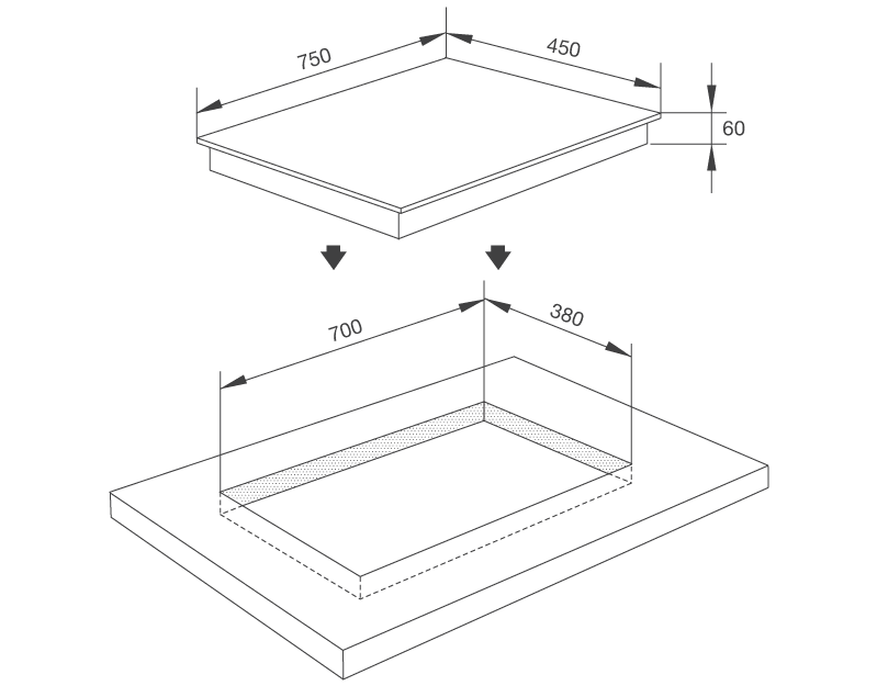 Bếp từ đôi Malloca MH-02I N