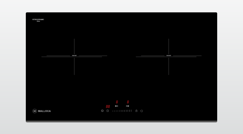 Bếp điện đôi Malloca MH-732 RN