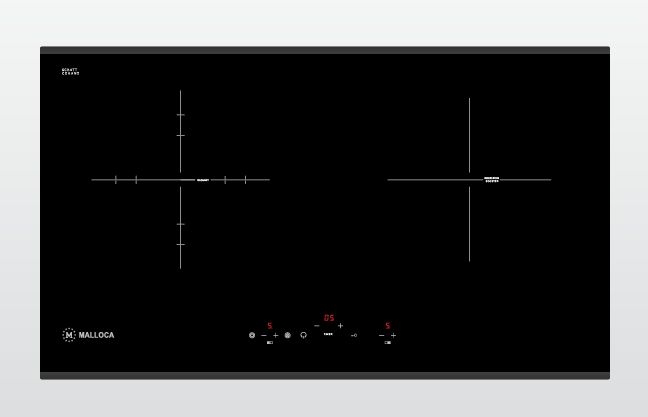 Bếp điện từ kết hợp 1 từ 1 hồng ngoại Malloca MIR 772