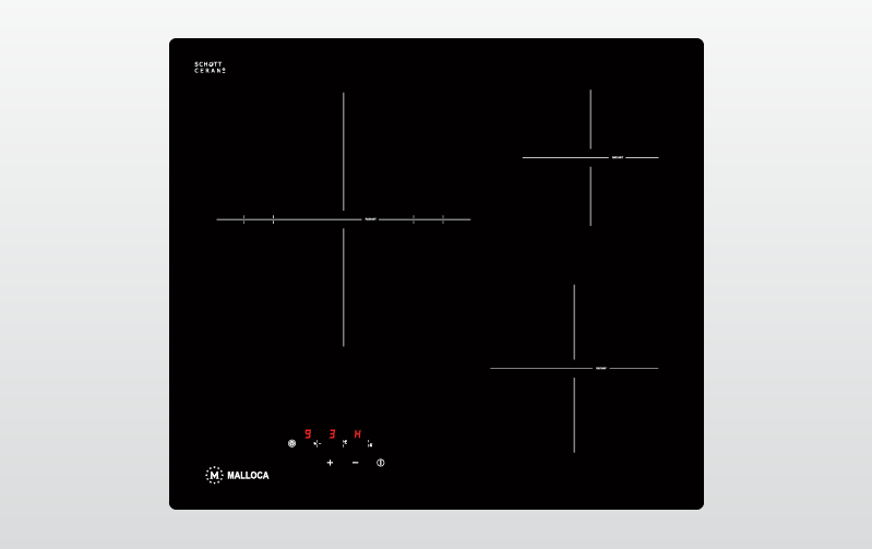 Bếp 3 Điện Malloca MR 593