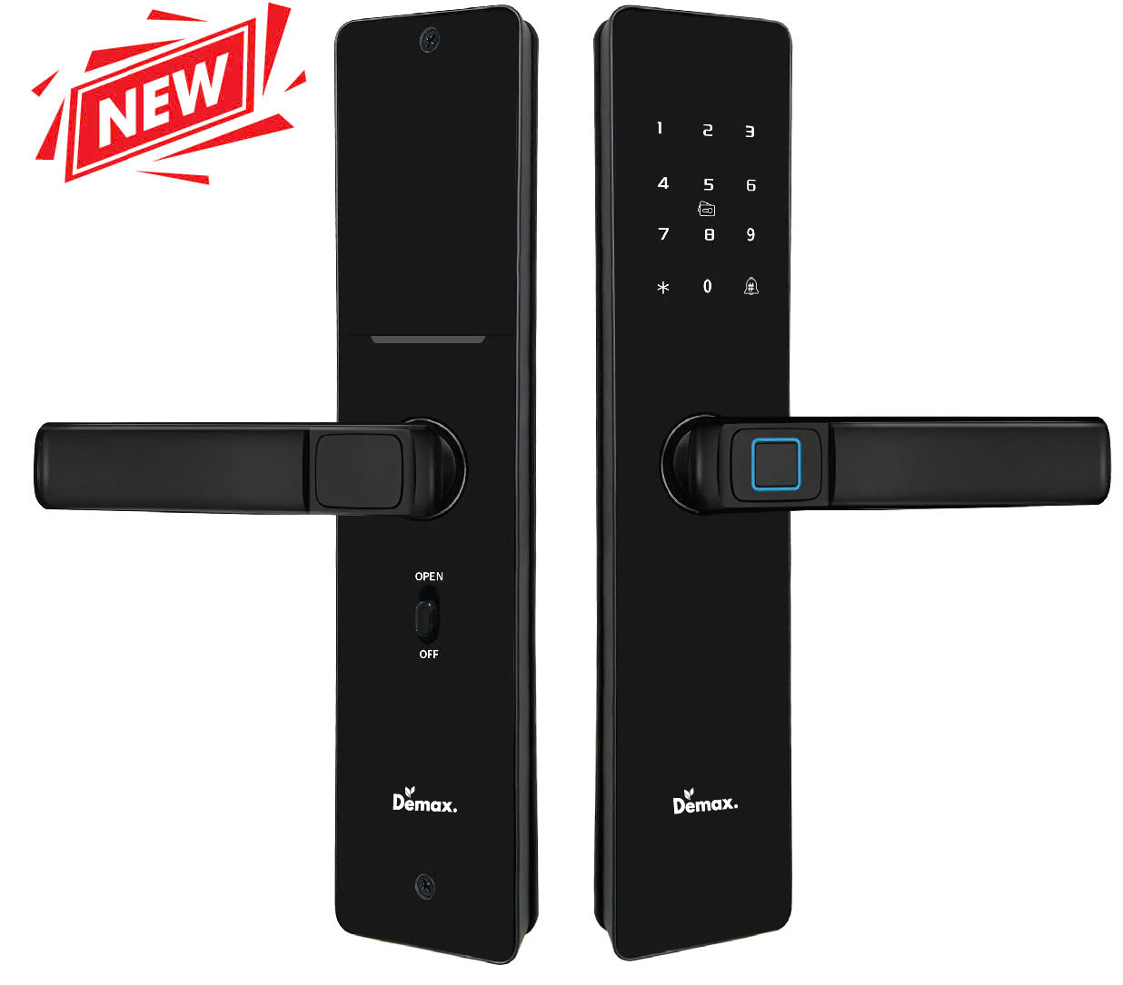 Khóa thông minh Demax SL-C320 BL- App Wifi - Giá rẻ - Công nghệ Đức